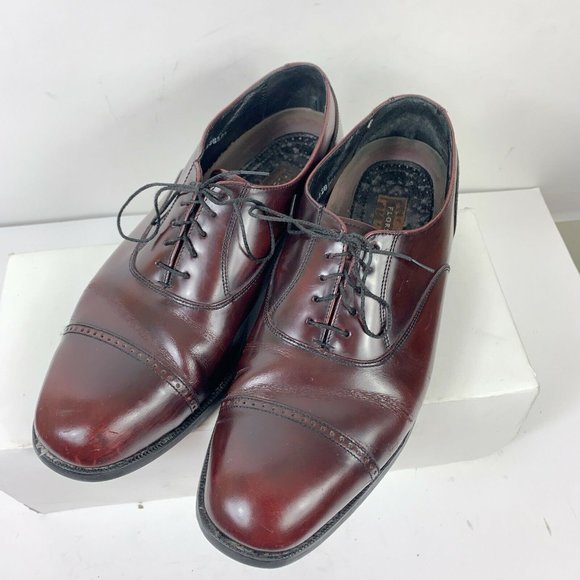 Florsheim Lexington Burgundy Oxfords Men Sz 11 3E main image 5